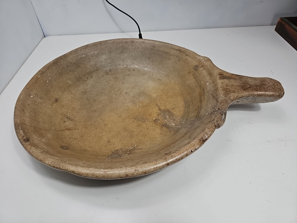 Antique Marble Plate Form Handmade Origin India