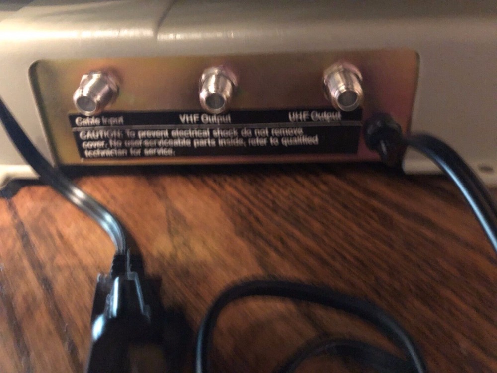 Rare, 2 Vintage Cable TV Boxes
