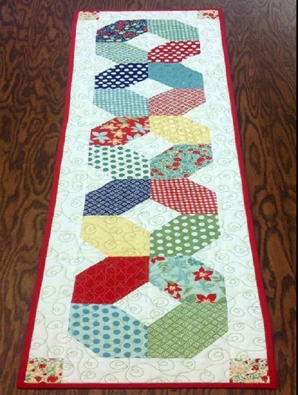 Penny Candy Table Runner Quilt Pattern