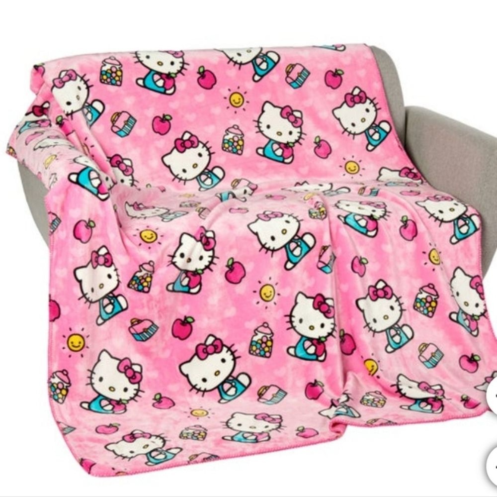 Character Youth Throw, new, Hello Kitty