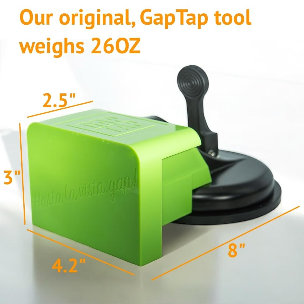 Heavy-Duty Floor Gap Fixing Tool - Enhanced Suction Cup & Non-Scratch Mallet ...