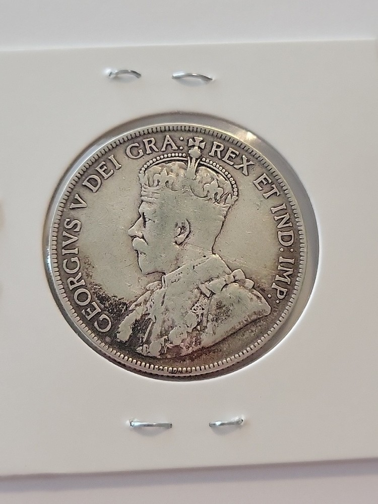1919-c Newfoundland 50 cents Circulated