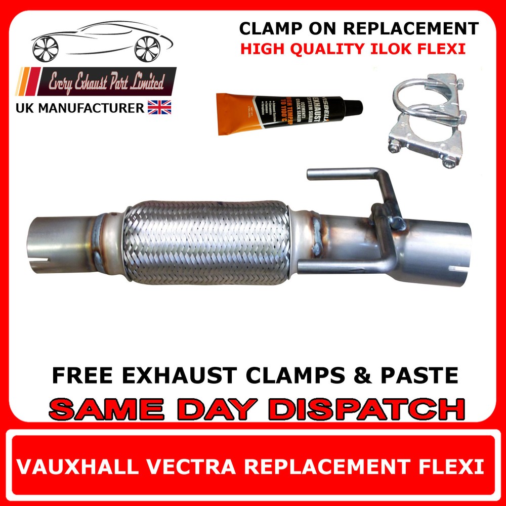 Vauxhall Vectra 2.2 Direct 2003-08 Exhaust Flexi Flex Replacement for Front Pipe