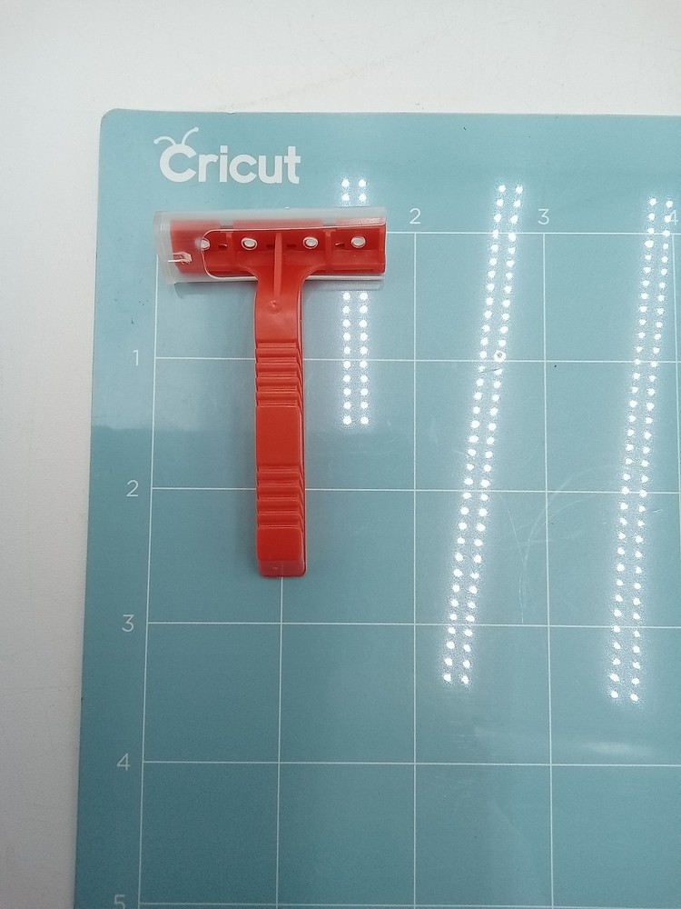 Short Handle Single Blade Razor Orange 100-Pack