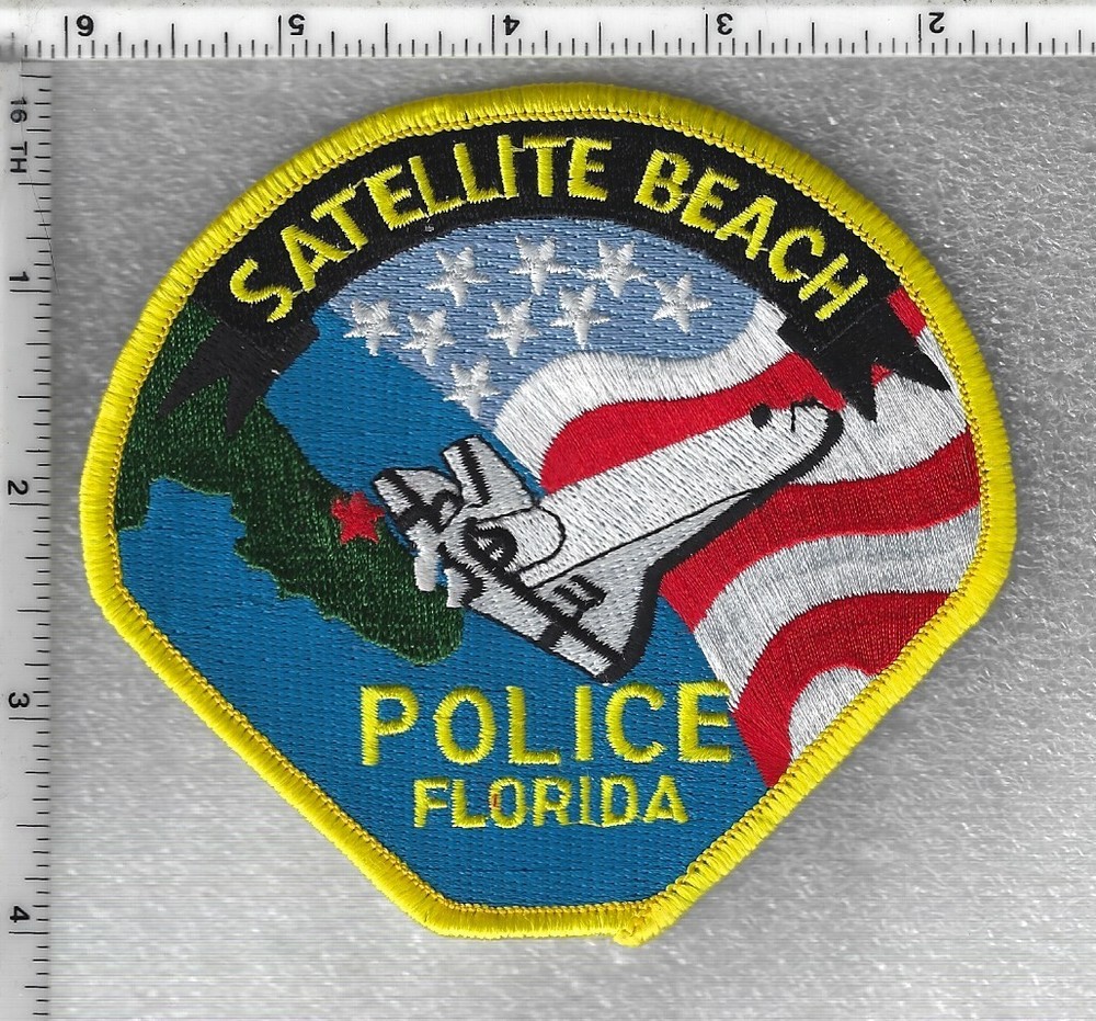 Satellite Beach Police  (Florida)  Shoulder Patch