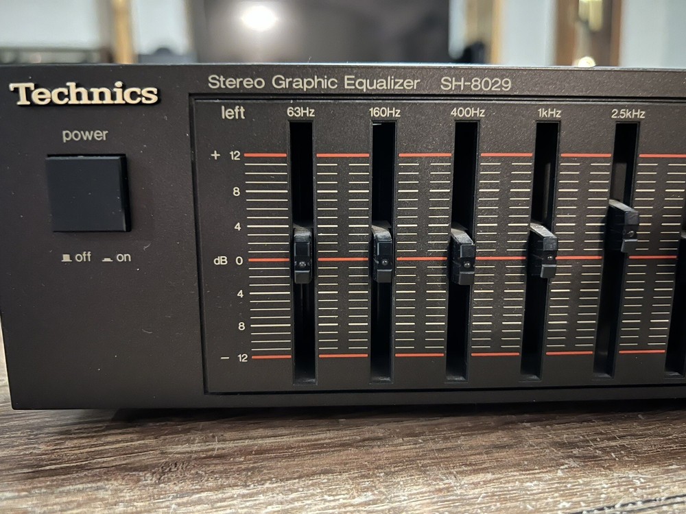 Technics SH-8029 Stereo Graphic Equalizer Spectrum Analyzer
