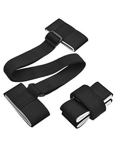 2 Pack Ski Carrier Strap, Adjustable Shoulder Carrier Lash Handle Straps with