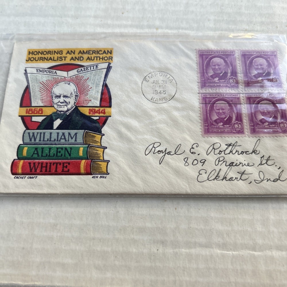 US SC# 960 FDC / Boll Multi Color Cachet - L4338