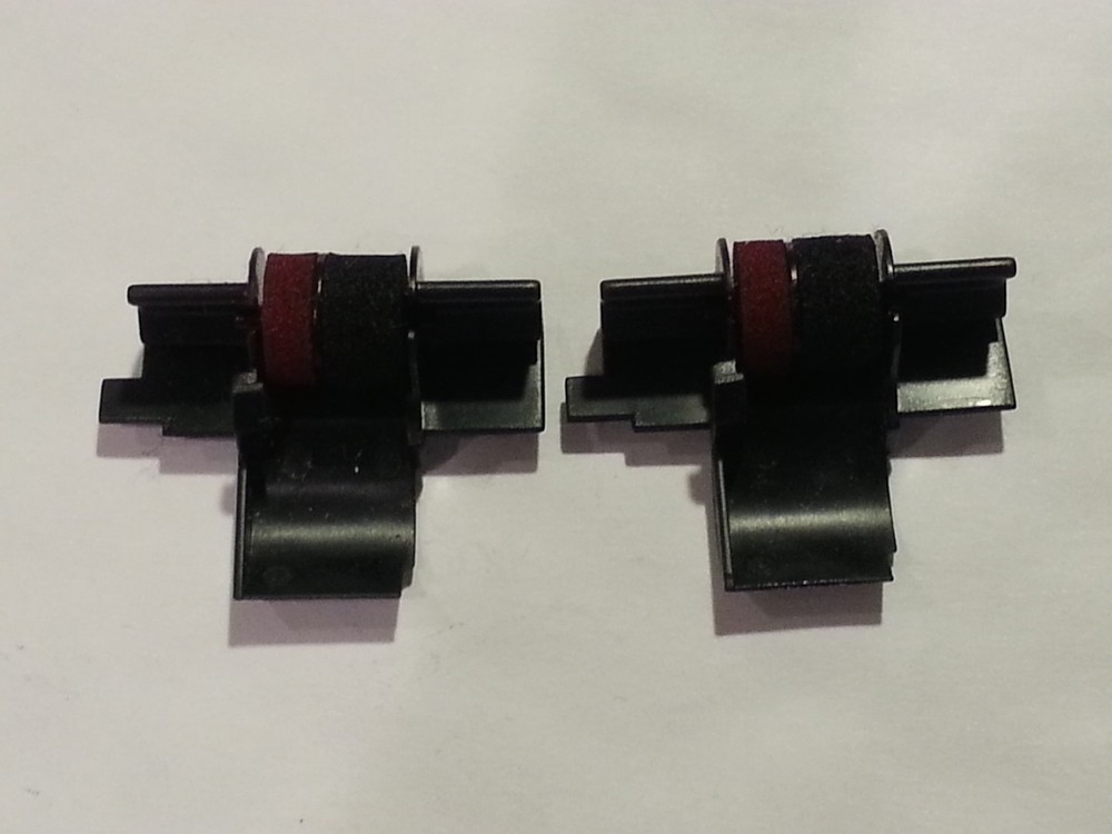 2 Pack! Sharp EL 1801 V Calculator Ink Rollers - TWO PACK! FREE SHIPPING
