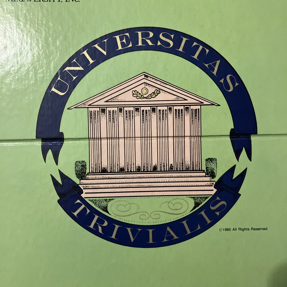 Hoosier Trivia Board Game. 1985. Megaversity Inc.