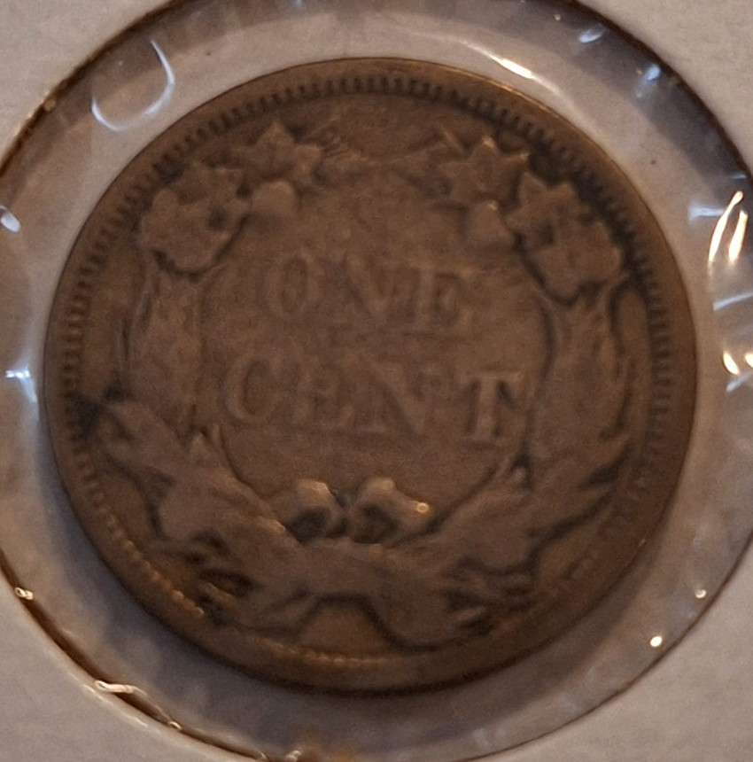 1858 FLYING EAGLE ONE CENT / PENNY