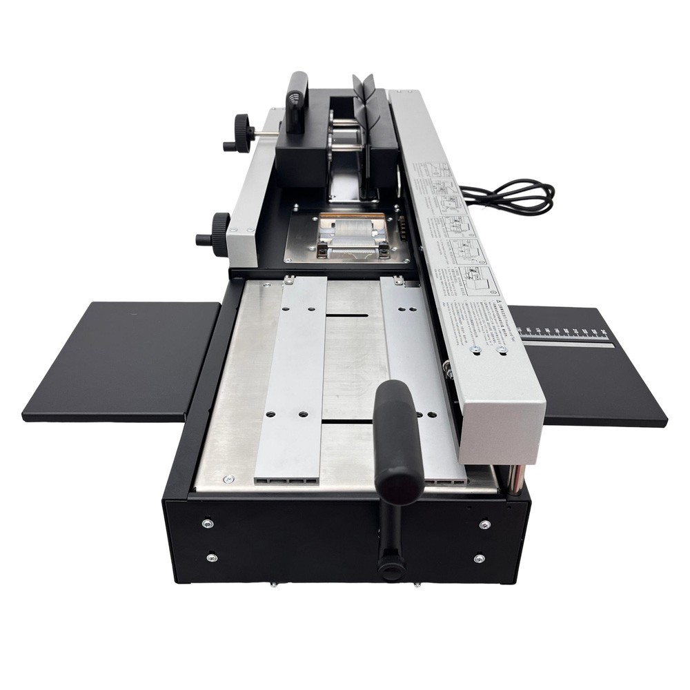 Manual Hot Melt Adhesive Binding Machine Wireless Binding Book Shaping 4CM Thick
