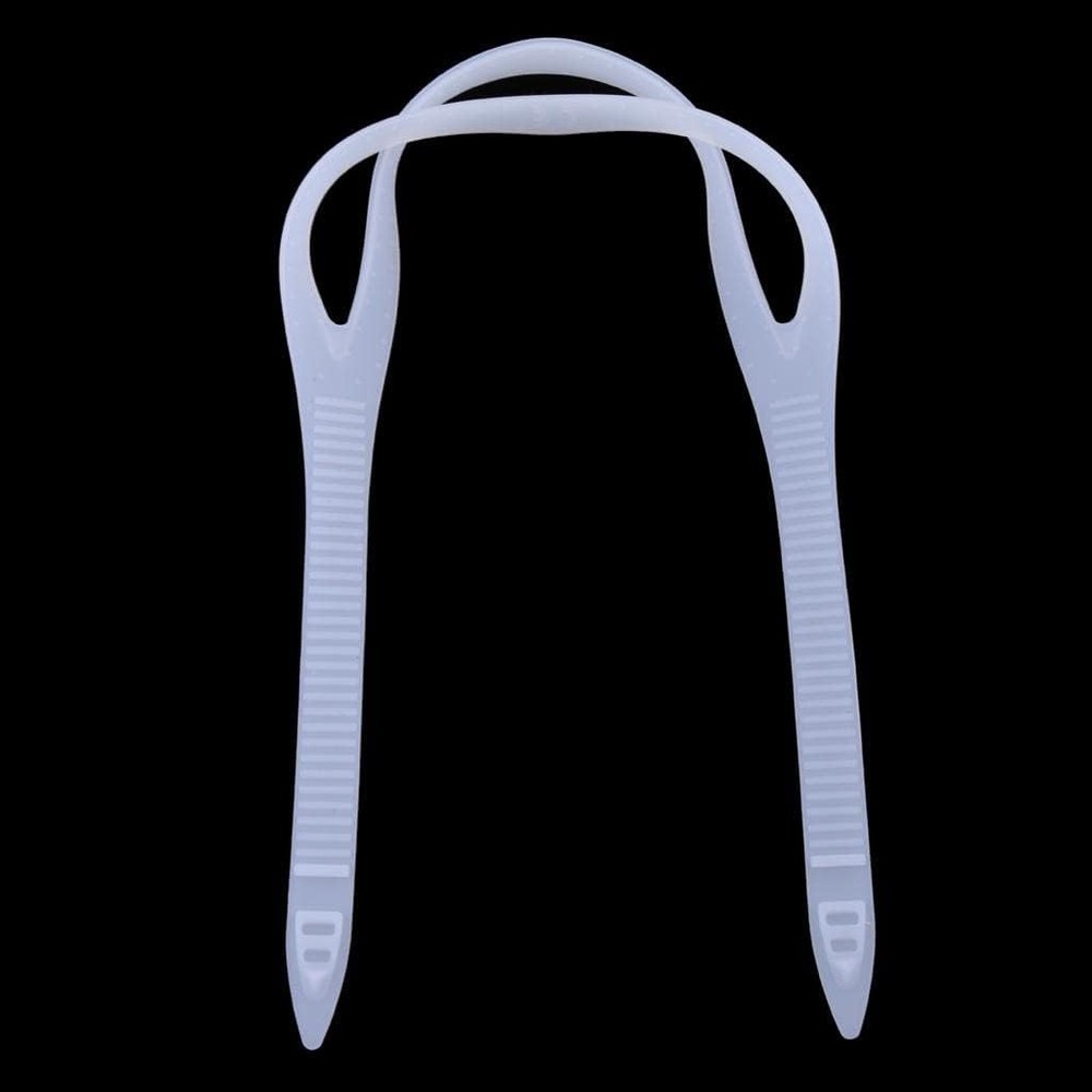 2 Pack Silicone Swimming Goggles Strap, Dive Eyewear Strap Replacement, Swim...
