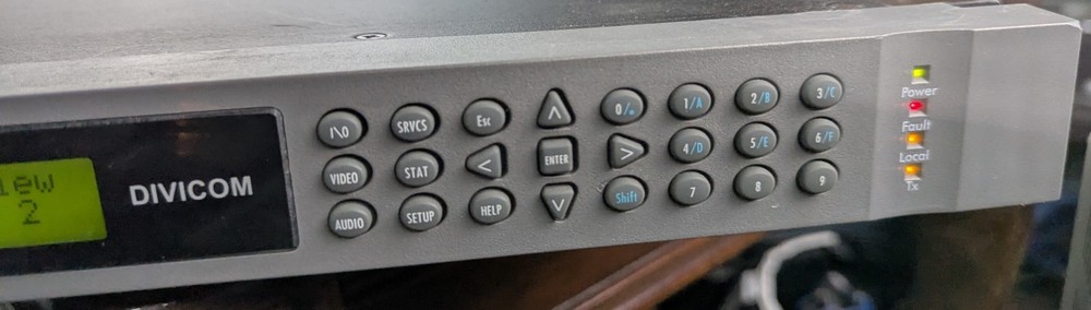 Harmonic DiviCom MV100 MediaView MPEG Encoder Decoder ASI Broadcast Unit