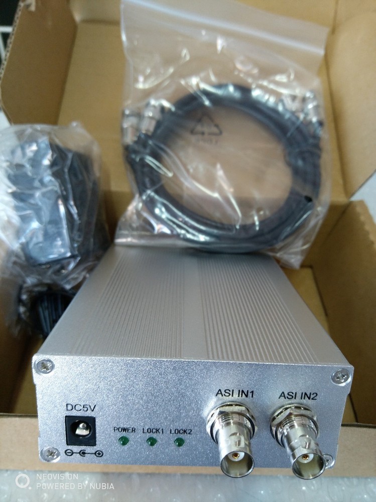 DVB ASI TS Stream 1x4 Distributor/splitter