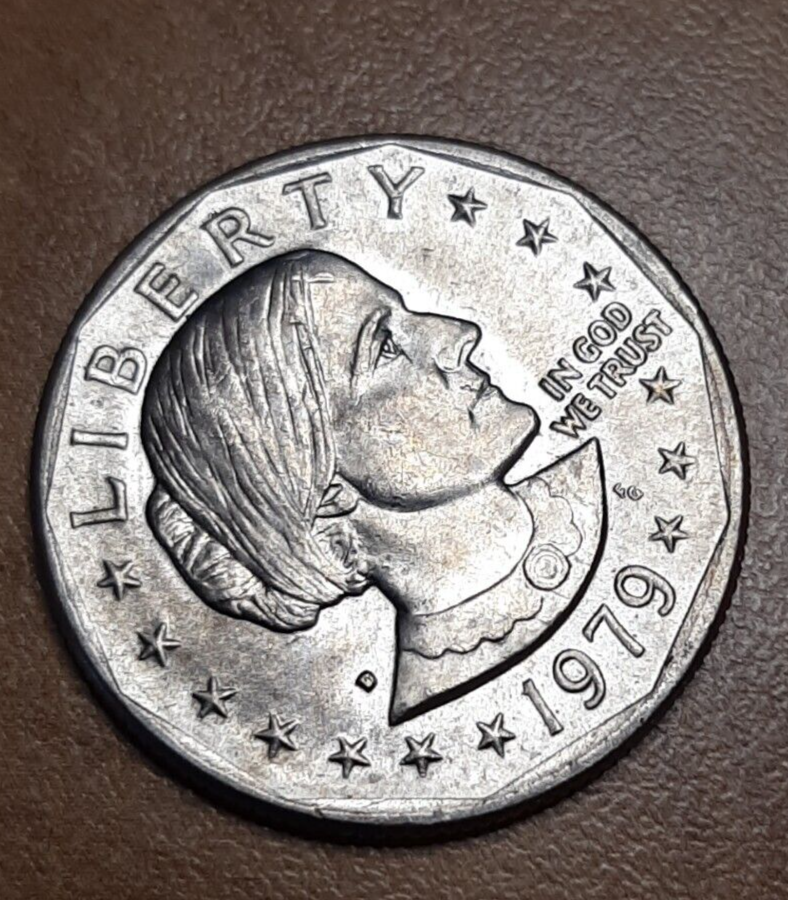 Susan B. Anthony Clad Coin 1979 D Denver Mint 1D Nice Not Silver