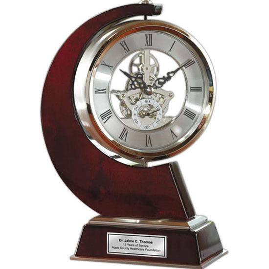 Personalized Gift Gear Clock Retirement Engineer Wedding Graduation Engraved