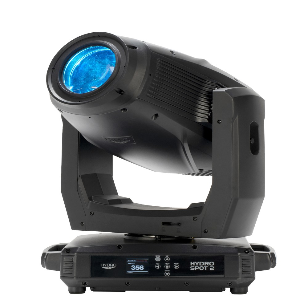 American DJ Hydro Spot 2 LED Wireless DMX Moving Head Spotlight+Control+Facade