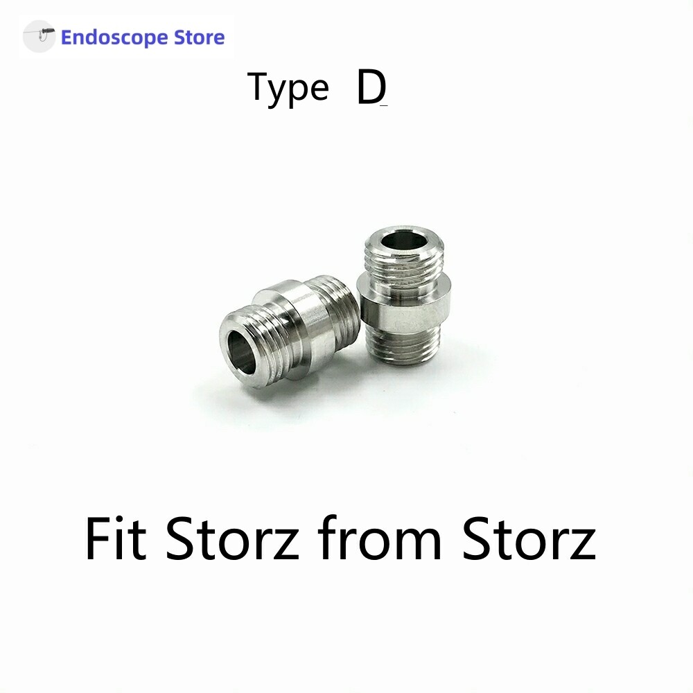 Endoscope Light Source Optical Fiber Cable Interface Adapter Convert Connector