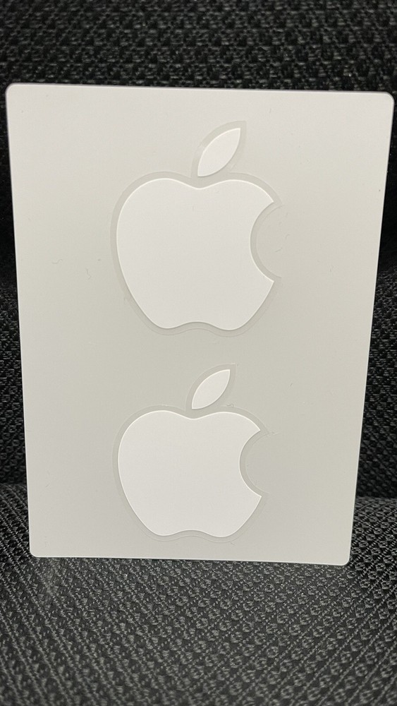 Original Apple White Sticker .