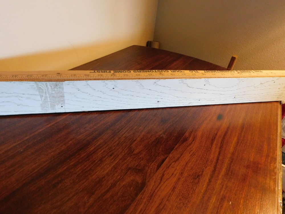 Handmade Yard Stick Shelf for Miniatures Vintage