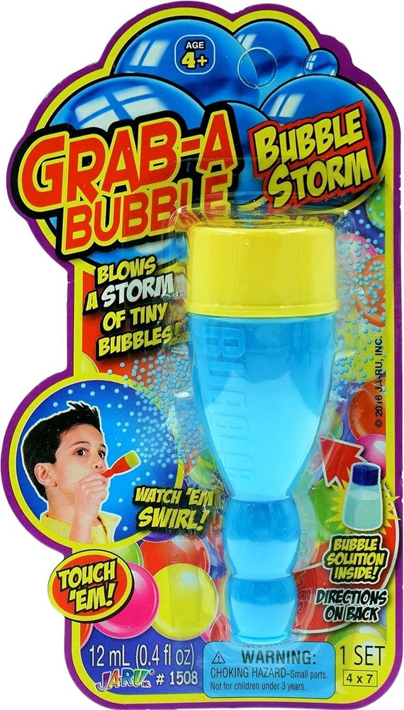 Mini Handheld Bubble Blower with Non-Toxic Solution - Perfect Party Favors