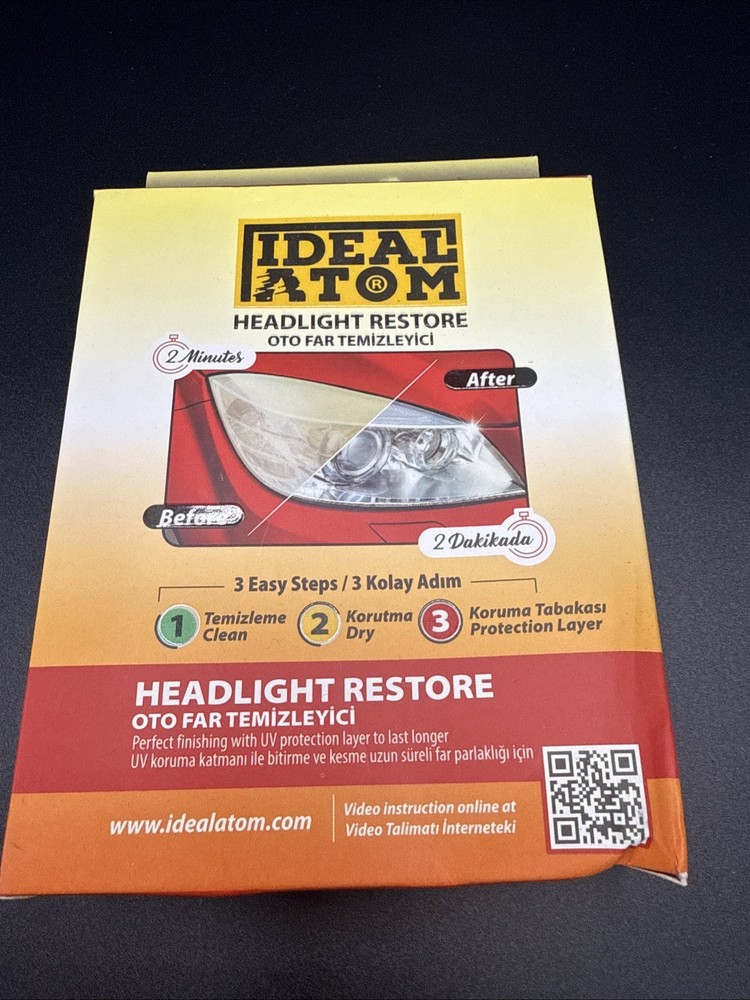 IDEAL ATOM Headlight Restore  Car Cleaning Kits