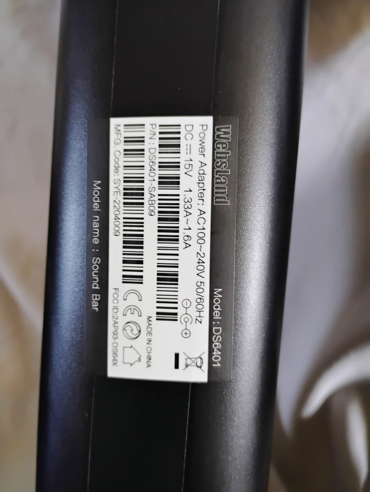 Websland DS6401 Detachable TVSound Bar System