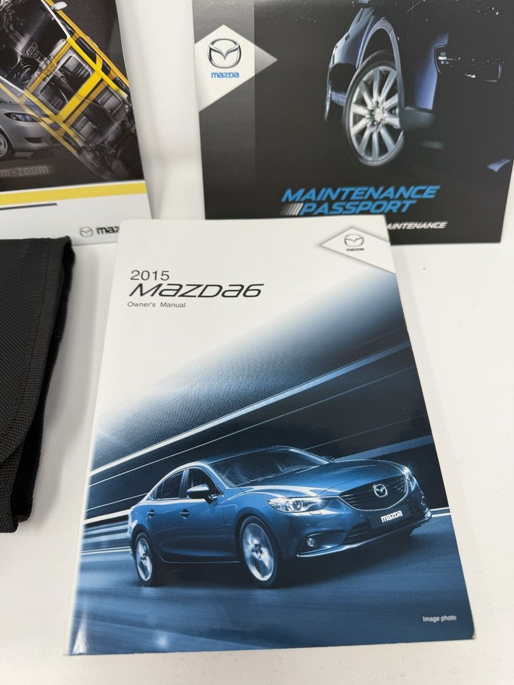 2015 Mazda 6 Owners Manual OEM Complete Set