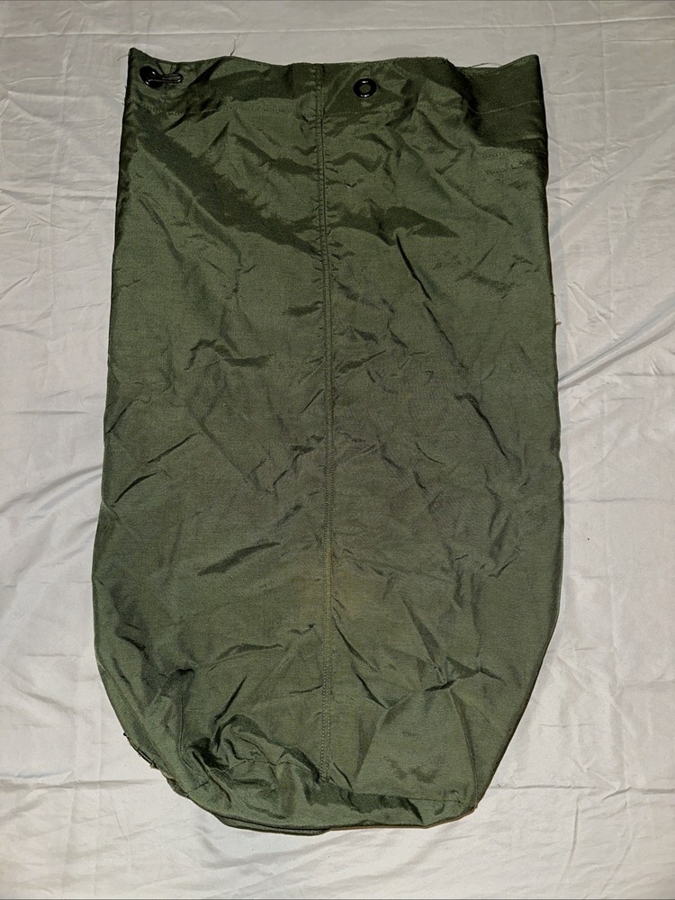 Authentic US Military Duffle Bag, OD Bag TOP LOAD Duffel