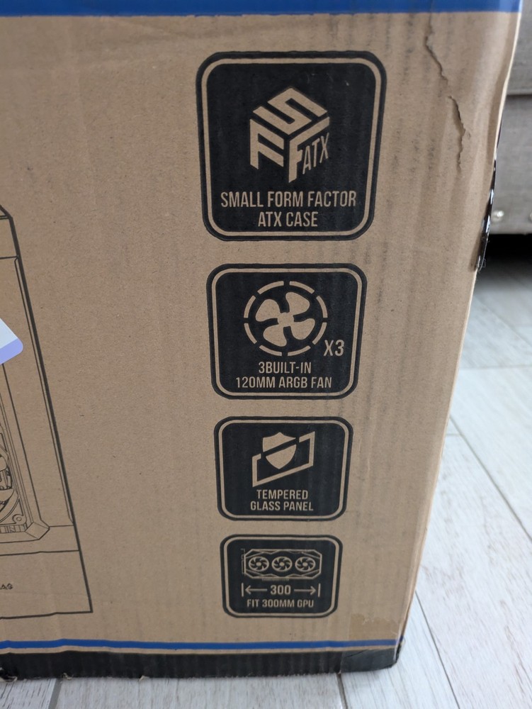 Gamdias Talos E3 Black Tower Computer Case