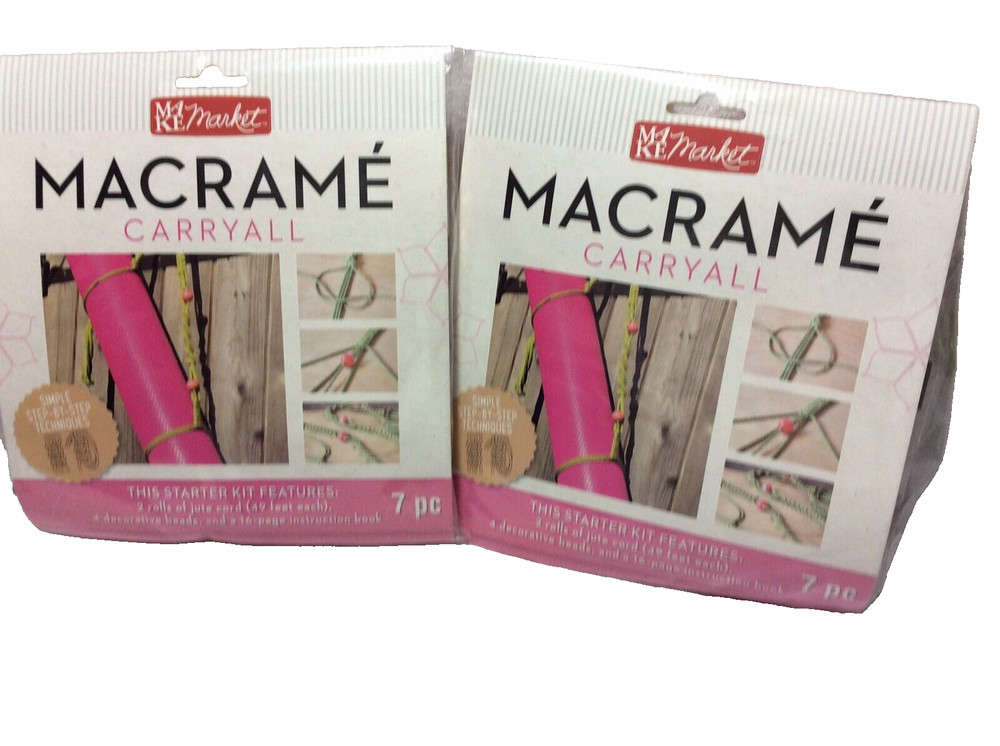 2 Make Market Macrame Carryall Kits