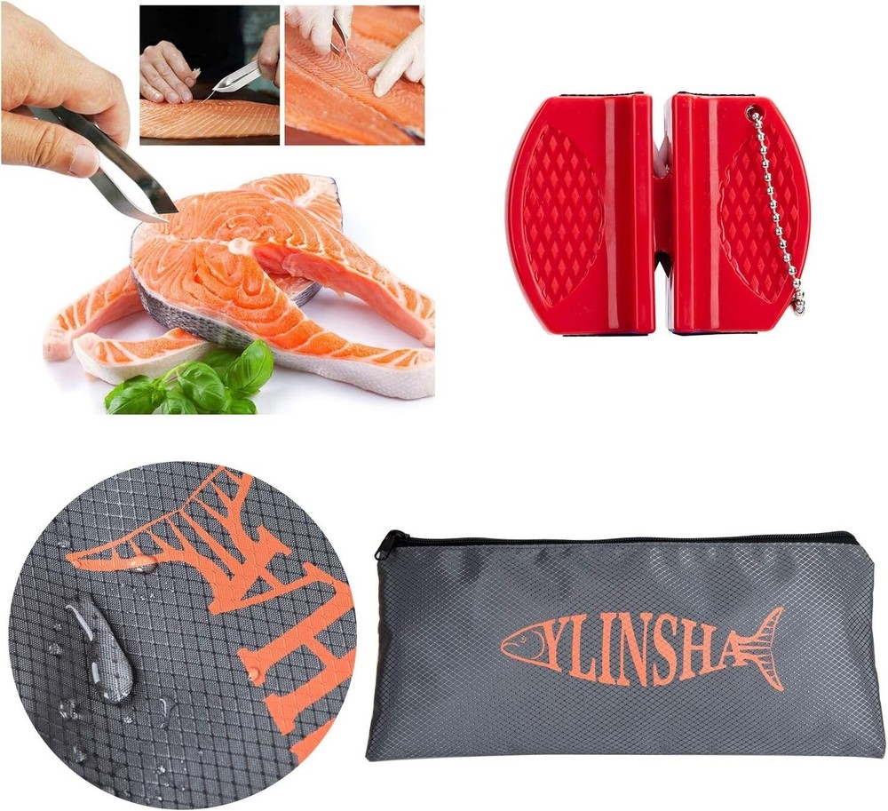 Premium Fish Cleaning Kit with Multi-Functional Tools and Safe Gloves