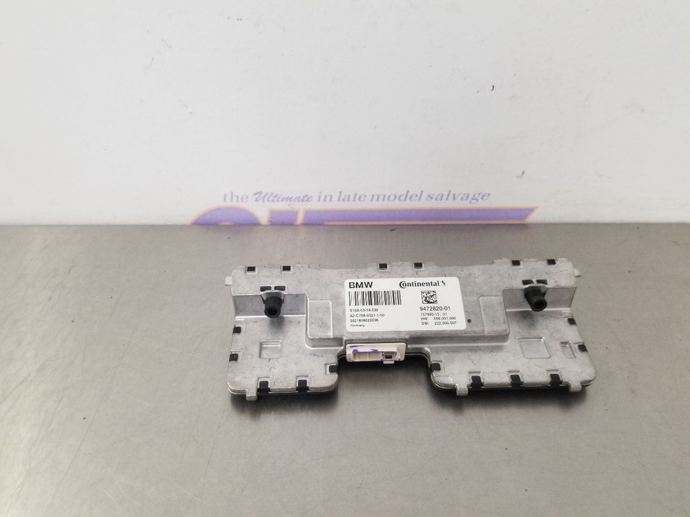 19 BMW X3 M40I FRONT VIEW WINDSHIELD CAMERA PROJECTOR 947282001