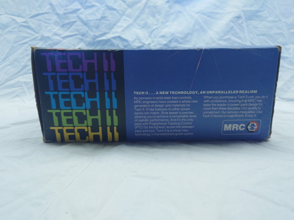 MRC Tech II Railmaster 2400 Throttle Controller Power Supply With Box And Manual