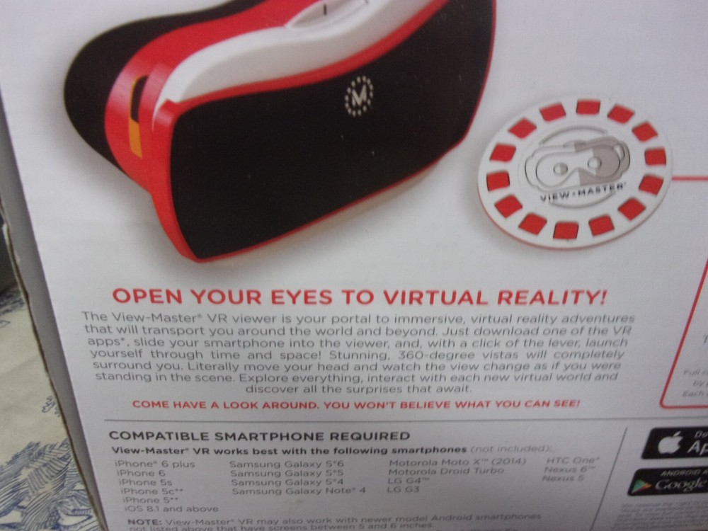 View Master Brand Virtual Reality Starter Pack New in Box