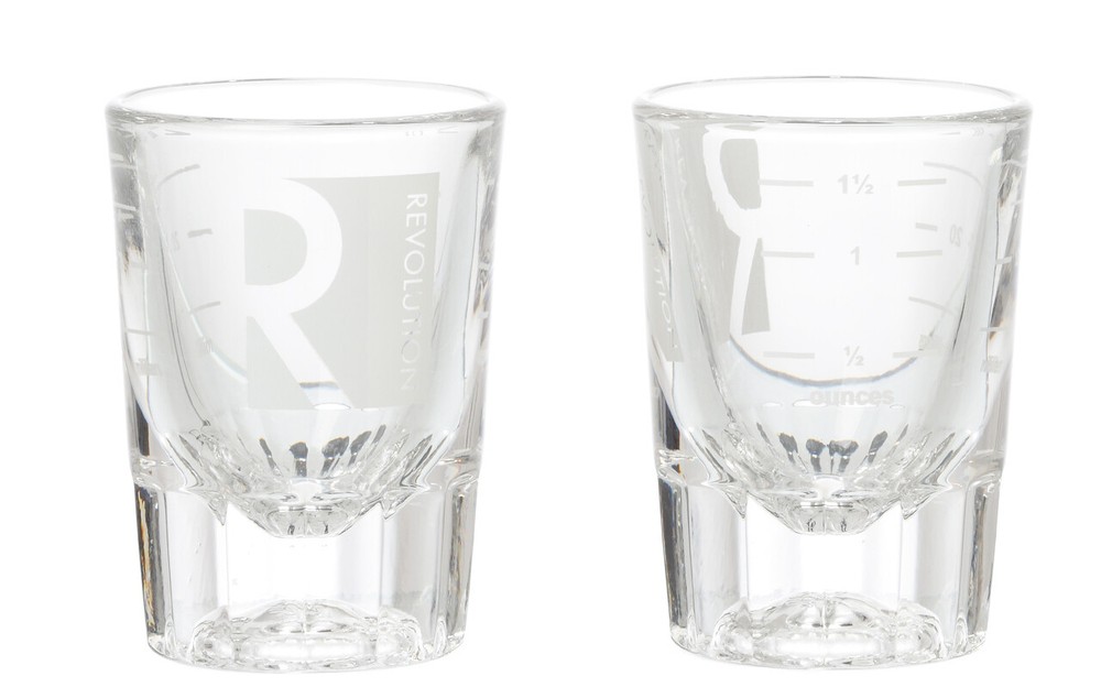 Revolution Logo Shot Glass, 2oz