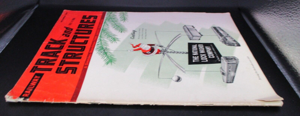 RAILWAY TRACK and STRUCTURES Magazine, December 1959