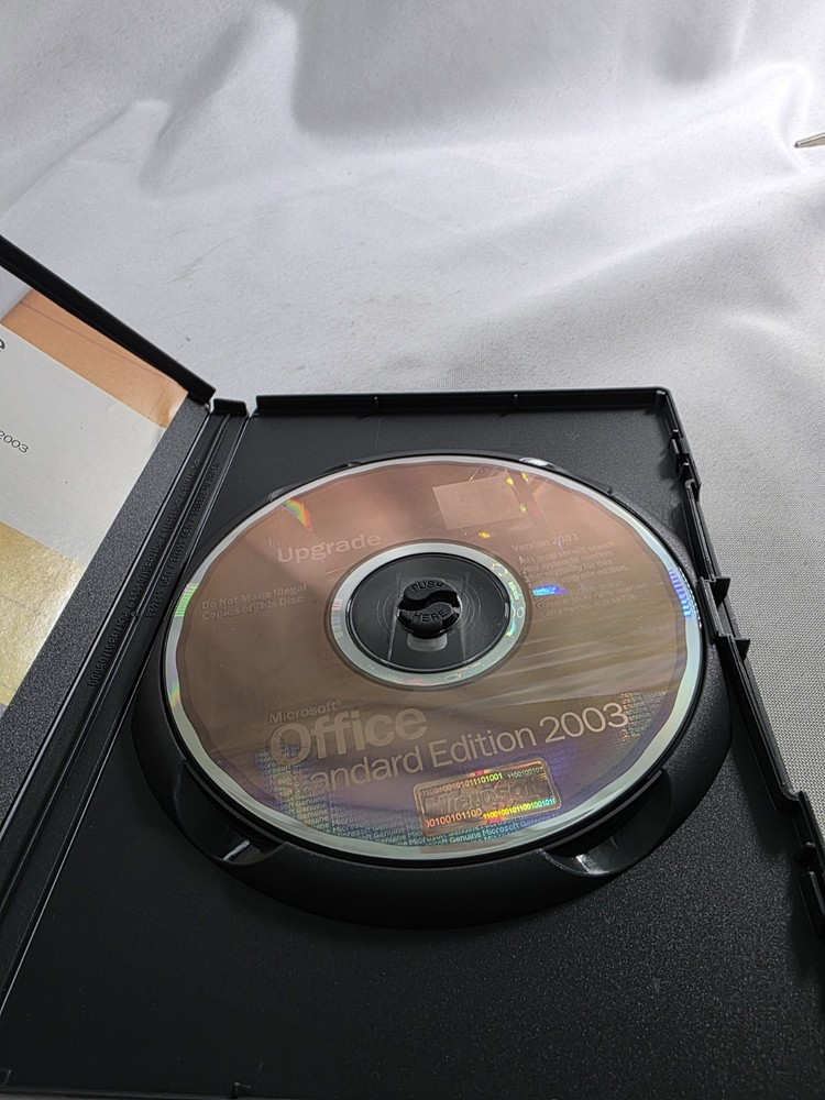 Microsoft Office Standard Edition 2003 Software, No Key