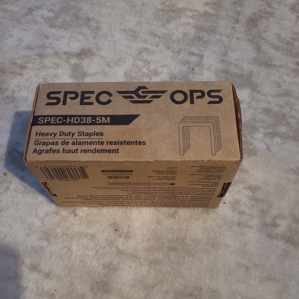 SPEC OPS 3/8-in. Heavy-Duty Staples (5,000 Per Box)