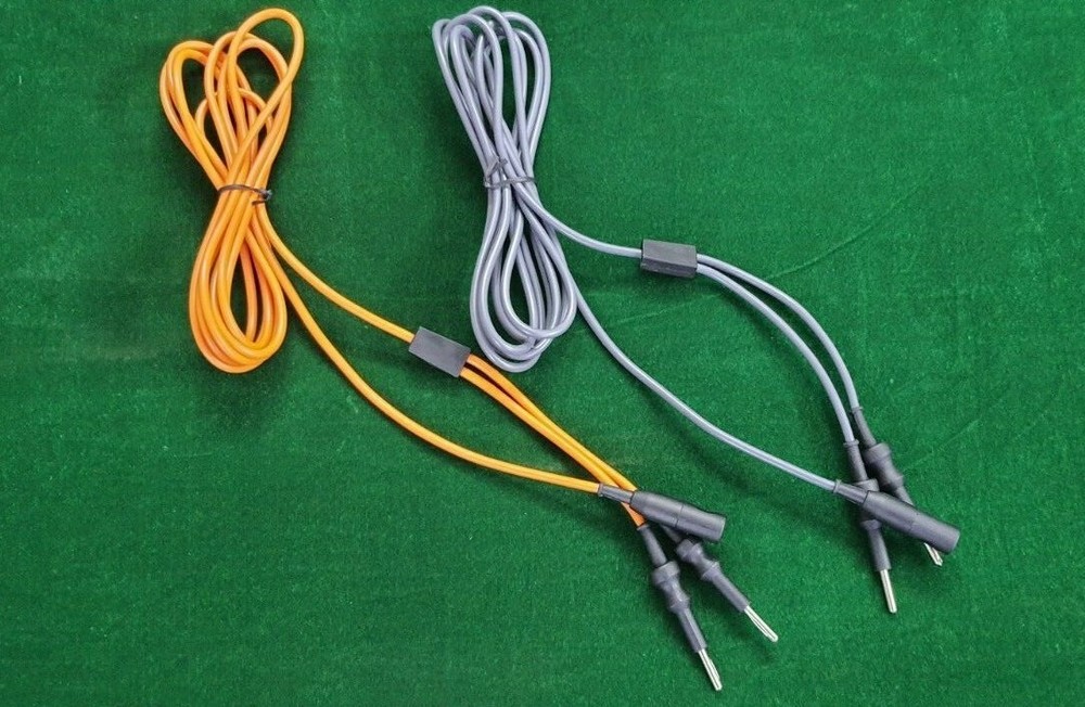 2pc Laparoscopic Bipolar Cable Endoscopy Laparoscopy Surgical Instruments