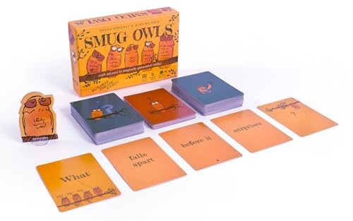 Smug Owls Card Game - an Award-Winning Hilarious & Creative Riddle-Solving