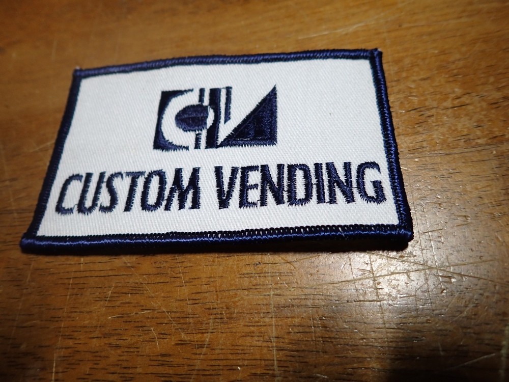 CUSTOM VENDING CANDY MACHINE SODA DAIRY FAST FOODS  PATCH      BX F #7