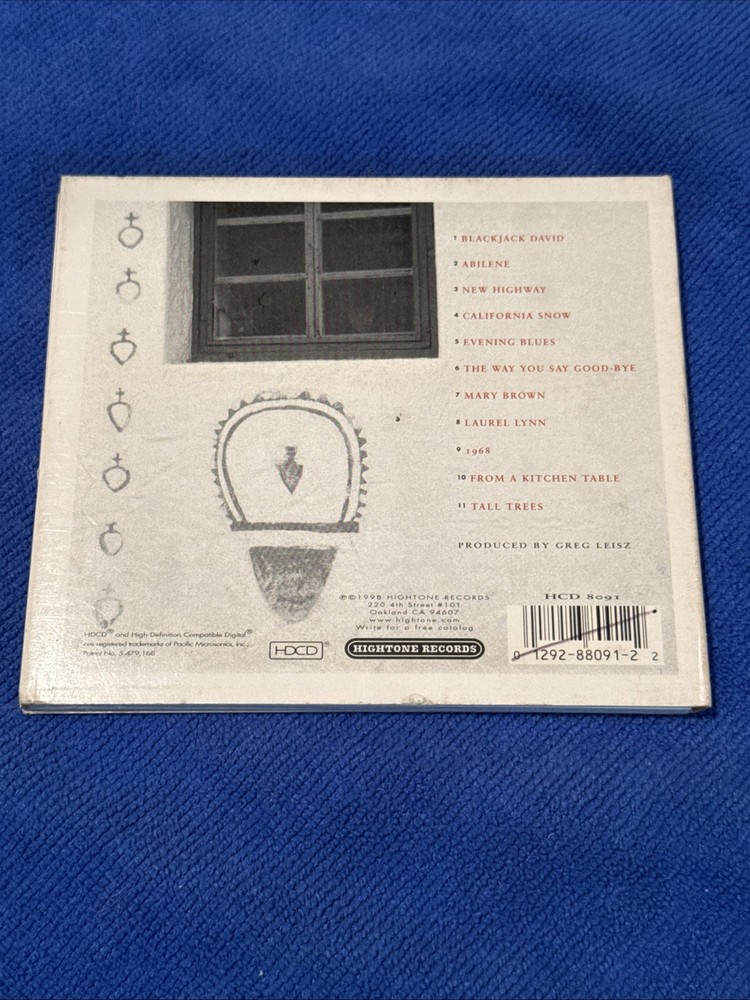 Authentic Vintage 90’s Signed Dave Alvin Blackjack David Promo CD