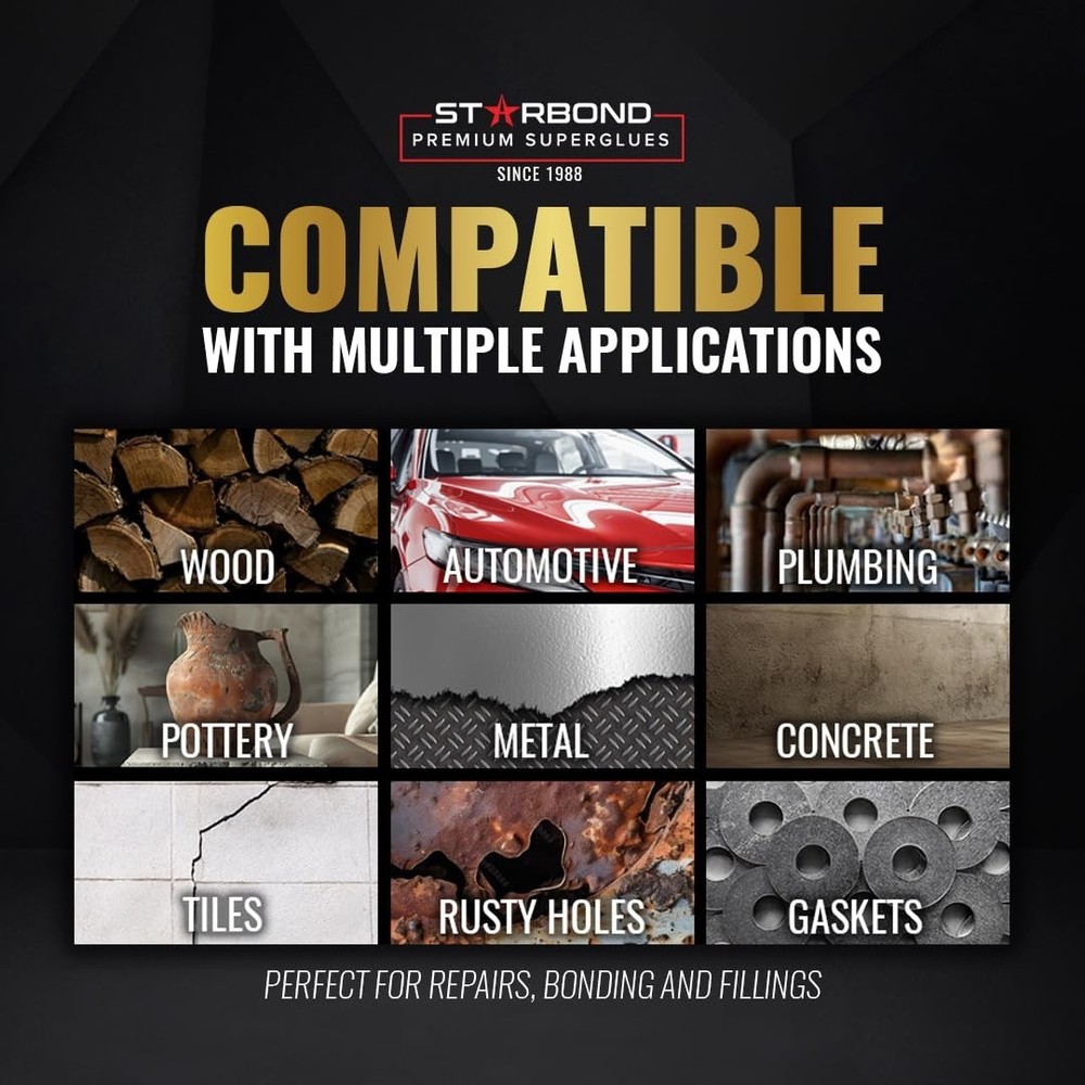 Epoxy Putty Stick Bundle High-Temperature Resistance White, General Purpose B...