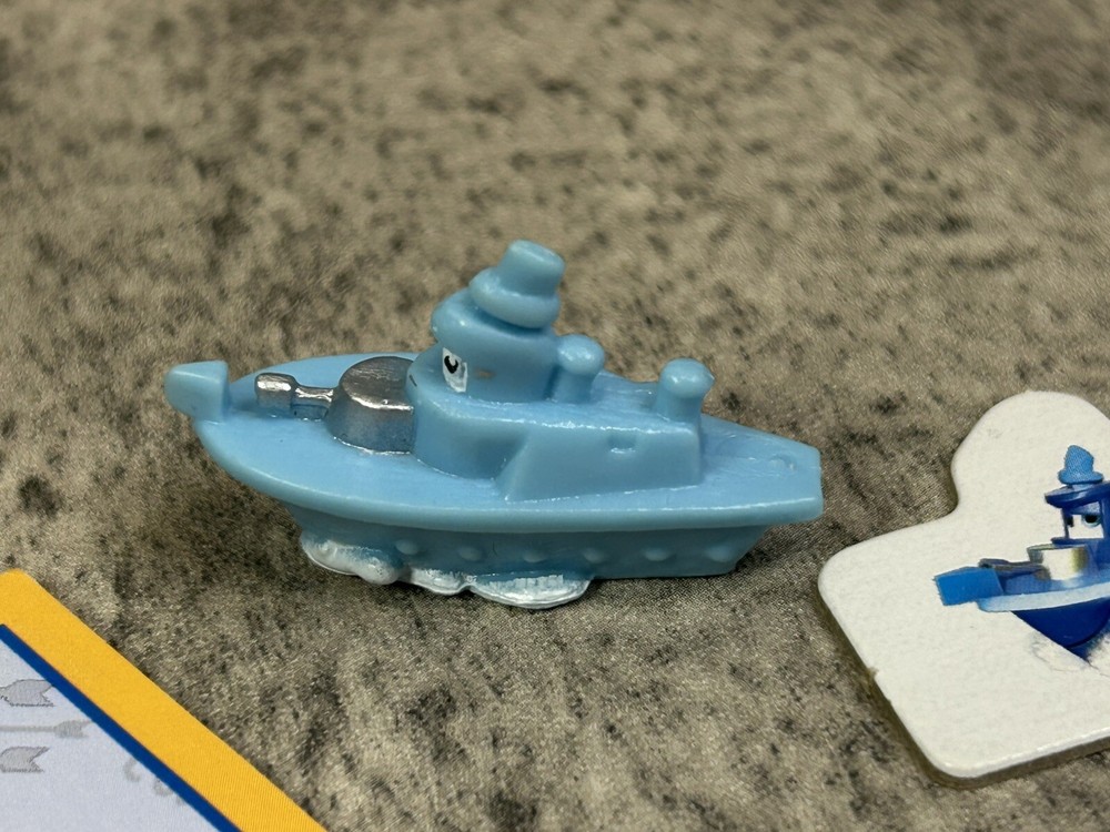 Monopoly Junior Ship Piece Card Board Game Replacement Part Token