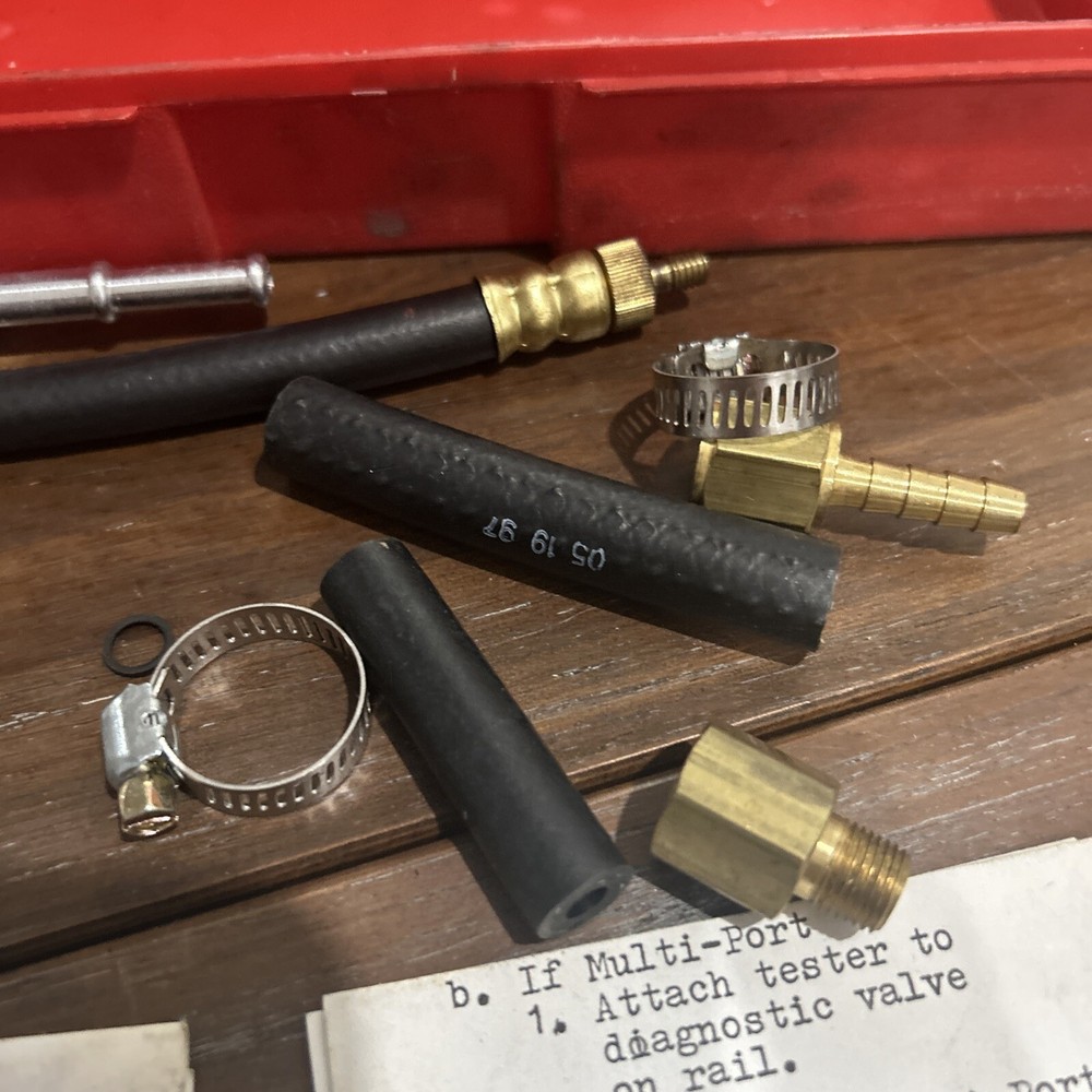 Matco Tools Fuel Injector Tester (FIT13APB) Incomplete