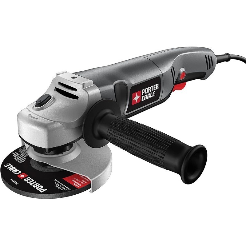 7.5 Amp Corded Angle Grinder W/ Adjtable Side Handle Spindle Lock