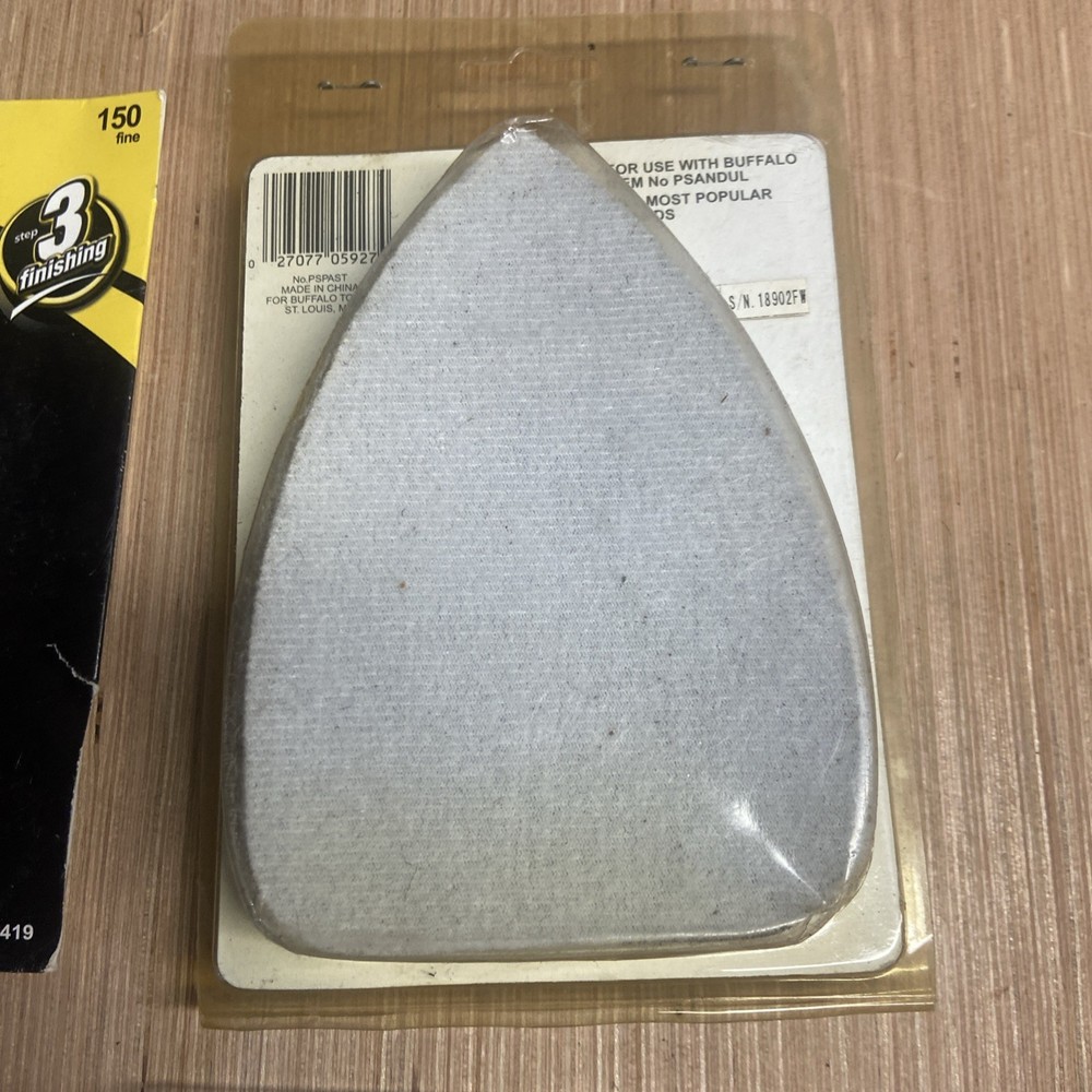 Chicago Electric Multi Tool Triangle Sanding Sheets # 65985, pad assortment