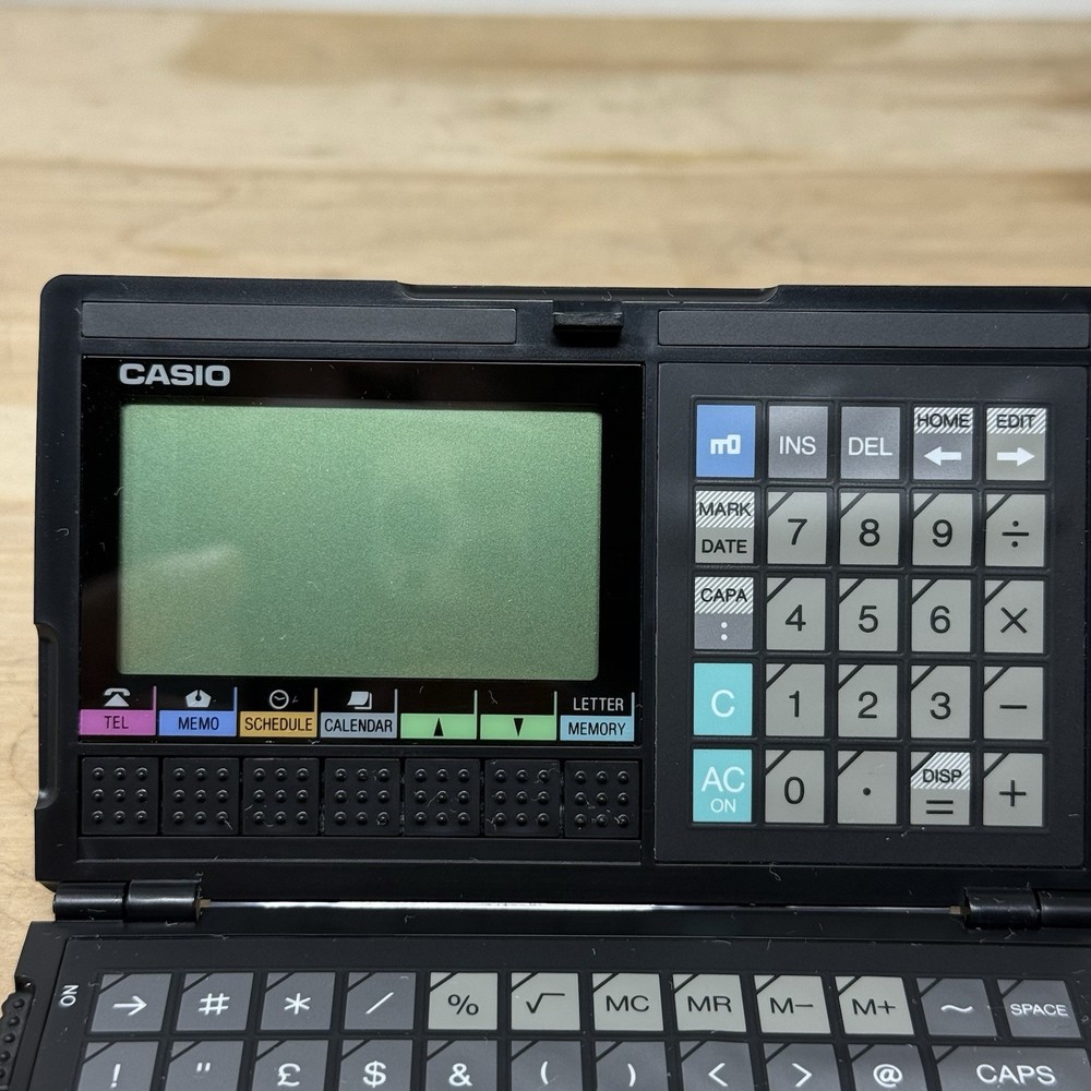 Vintage Casio SF-4000 Digital Diary Personal Assistant Calculator Untested